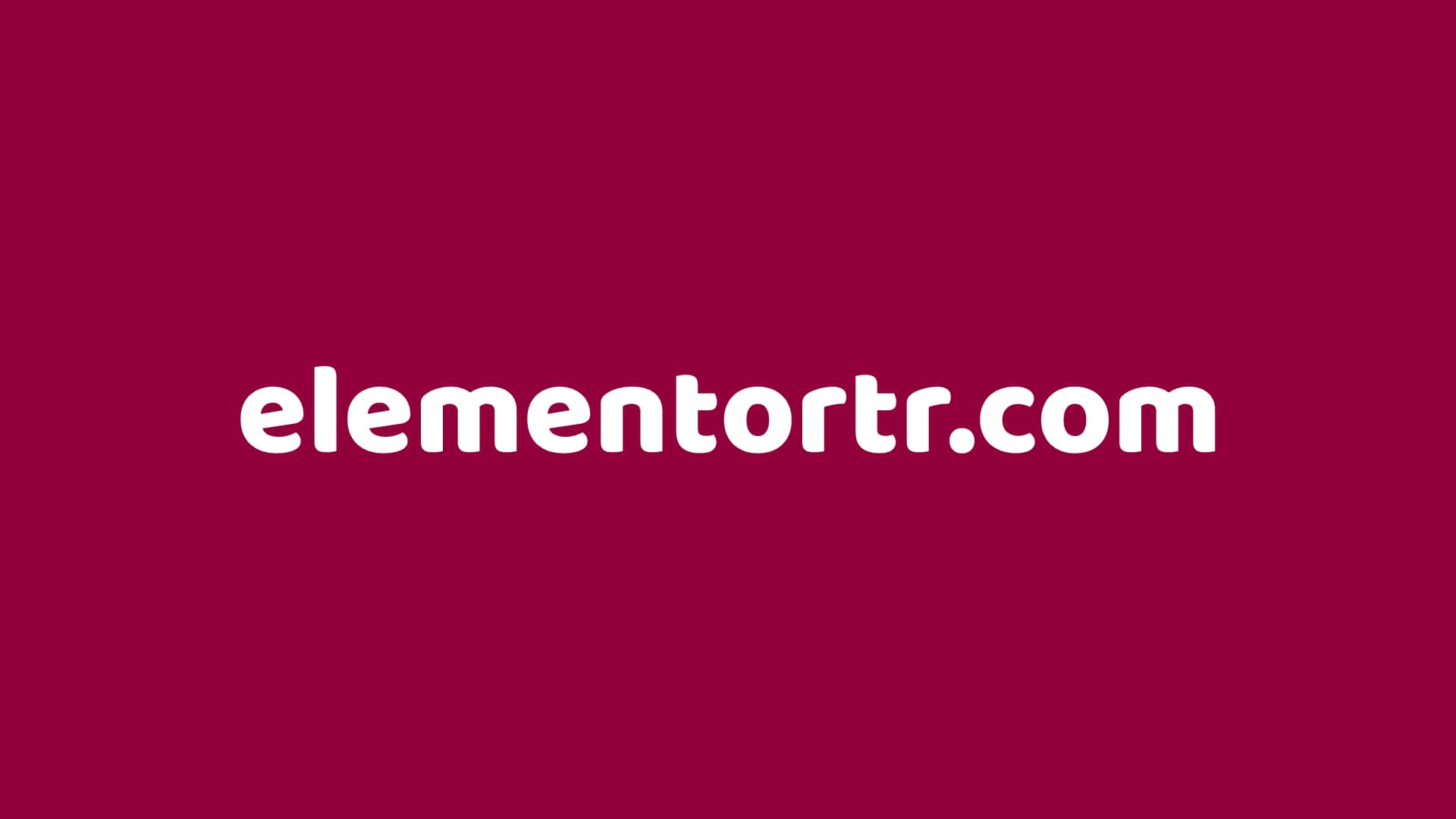 elementortr.com elementor türkiye